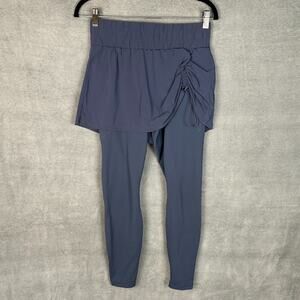 Popflex Bungee Sklegging Womens Small Navy Skirted Leggings Outdoor Hiking Dance